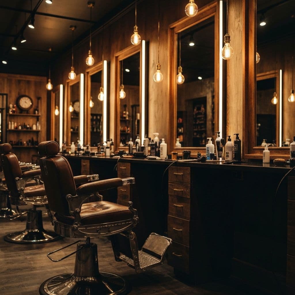 Inside of Regalo De Dios Barbershop